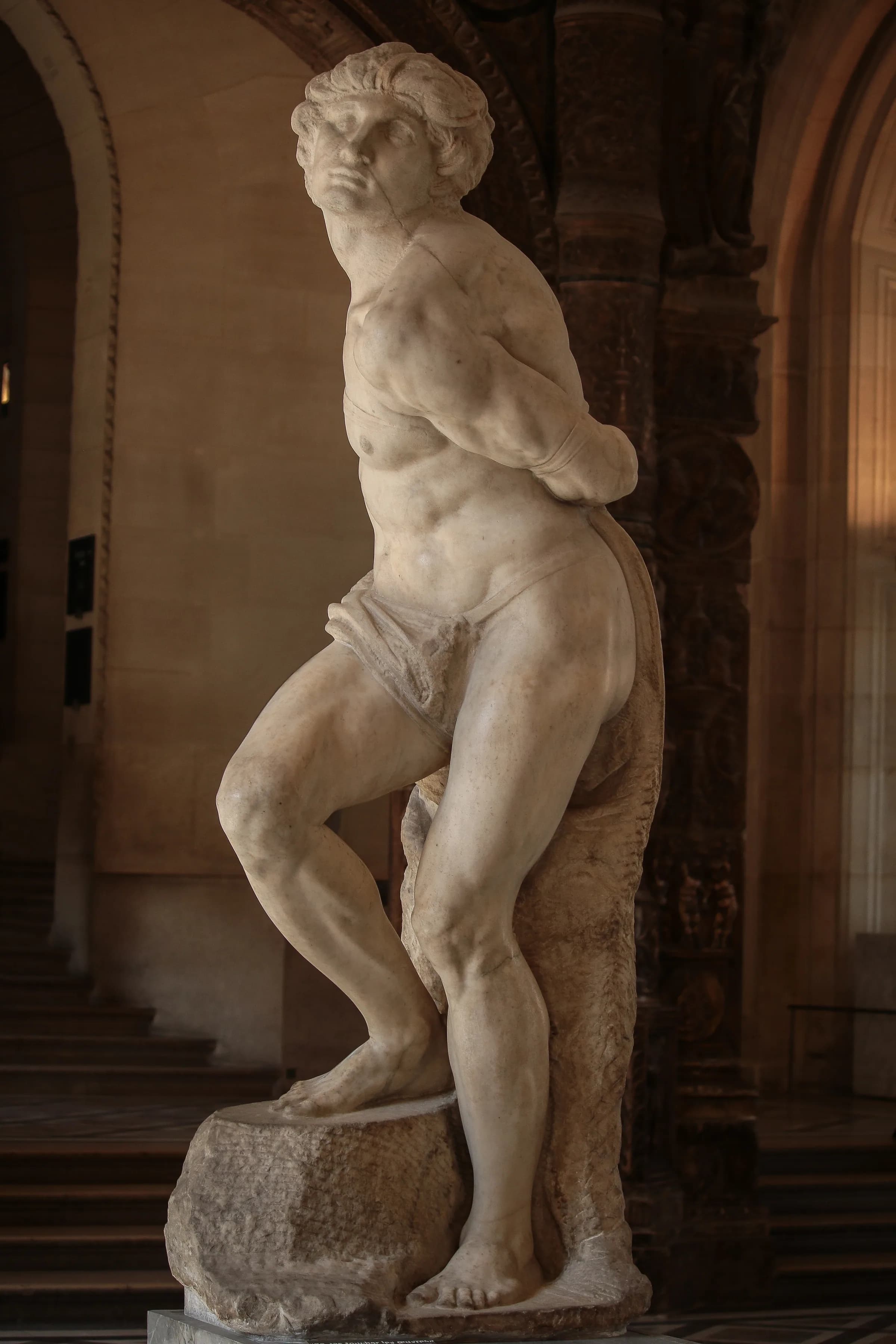 Rebellious Slave, Marble - 1513 – 1516